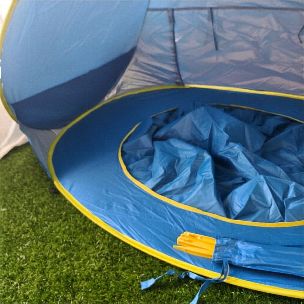 Baby Bea Barntält Utomhus – Snabbt Pop-up Tält med UV-skydd, Soltak & Vattentåligt Material