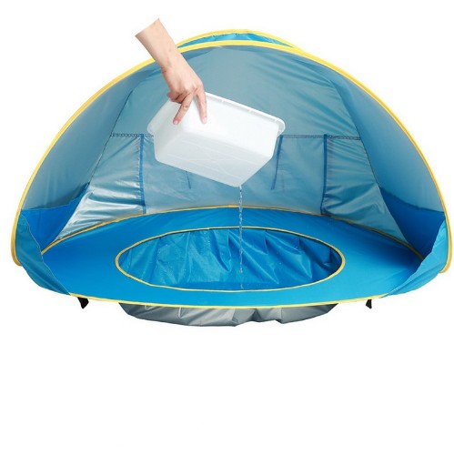 Baby Bea Barntält Utomhus – Snabbt Pop-up Tält med UV-skydd, Soltak & Vattentåligt Material